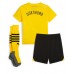 Dětský Fotbalový dres Borussia Dortmund 2023-24 Domácí Krátký Rukáv (+ trenýrky)